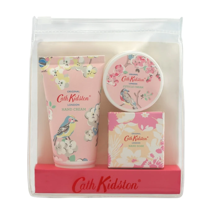 Cath Kidston / Cestovní sada na manikúru White clover & Matcha tea