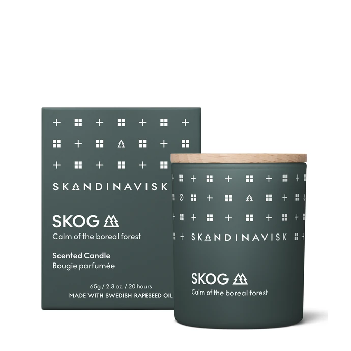 SKANDINAVISK / Vonná svíčka SKOG (les) 65 g