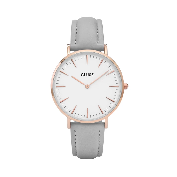 CLUSE / Hodinky Cluse La Bohéme Rose Gold white/grey