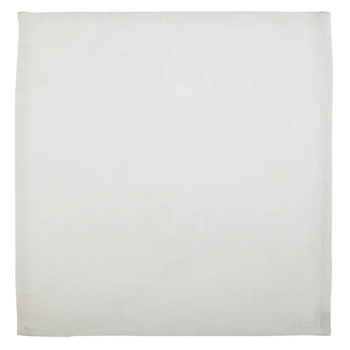 IB LAURSEN / Bavlnený obrúsok White 40x40