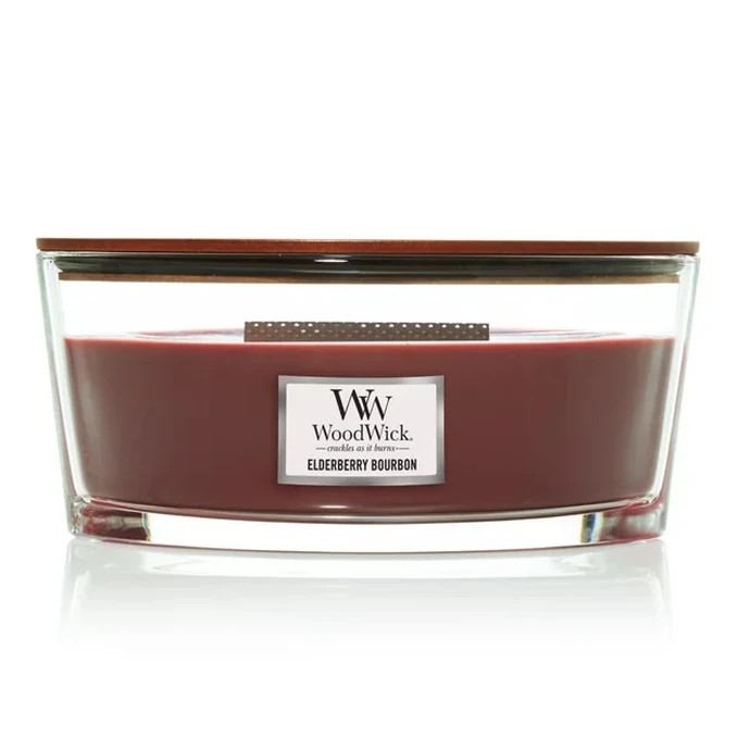 WoodWick / Vonná svíčka WoodWick - Elderberry Bourbon 454 g