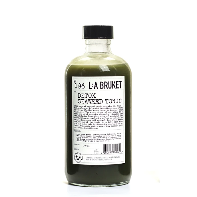 L:A BRUKET / Detoxikačné kúpeľové tonikum z morských rias 240 ml
