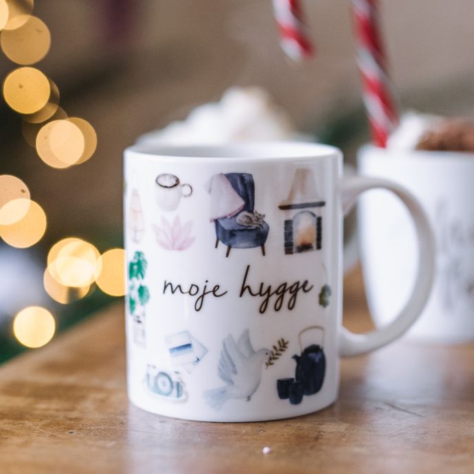 Bella Rose / Porcelánový hrnček Moje hygge 350 ml
