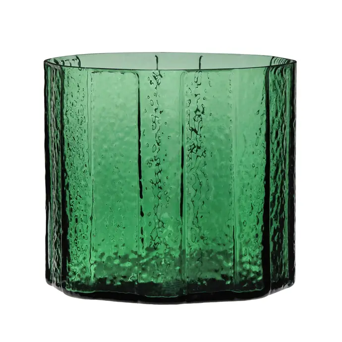 Hübsch / Skleněná váza Emerald Green