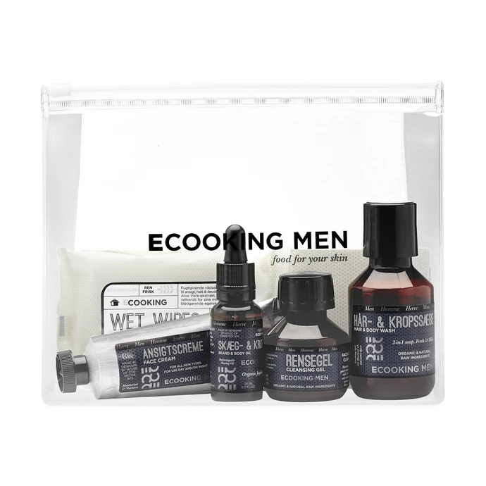 ECOOKING / Pánsky cestovný set kozmetiky Ecooking Men