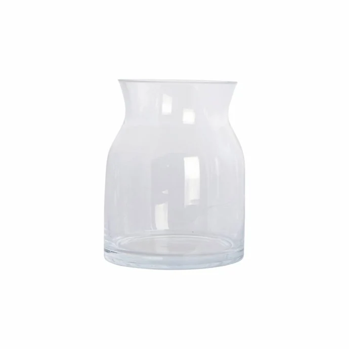 House Doctor / Sklenená váza Ruby Clear 16 cm
