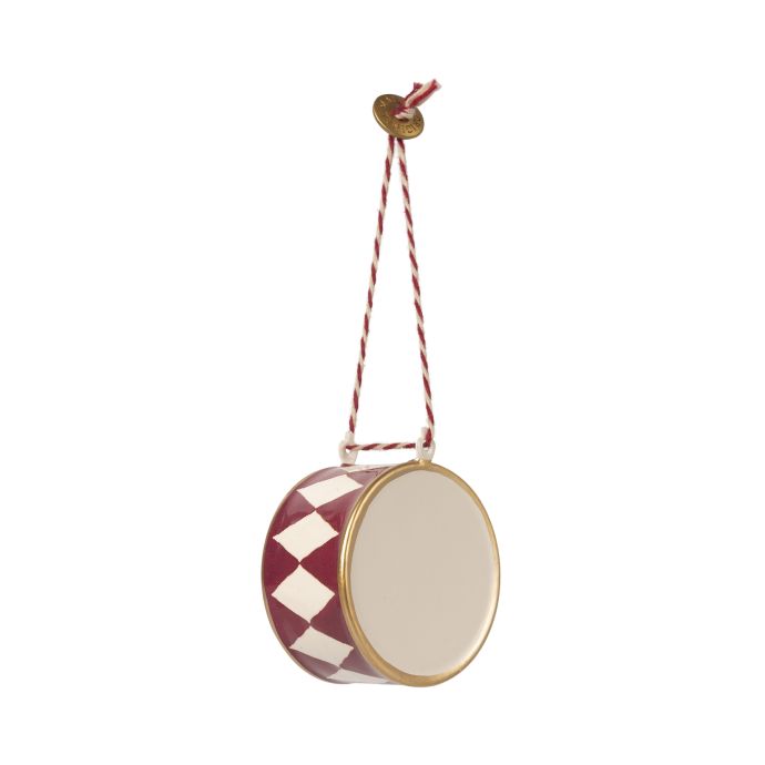 Maileg / Závěsná vánoční ozdoba Large Drum Red