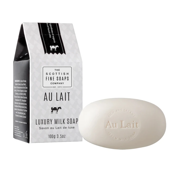 SCOTTISH FINE SOAPS / Hydratačné mydlo s mliekom AU LAIT 100 g