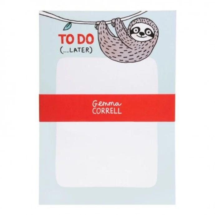 Ohh Deer / Trhací To Do blok Sloth A5