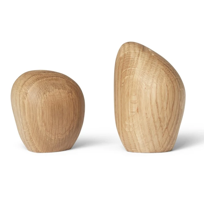 Ferm Living / Solnička a korenička Cairn Oak Wood