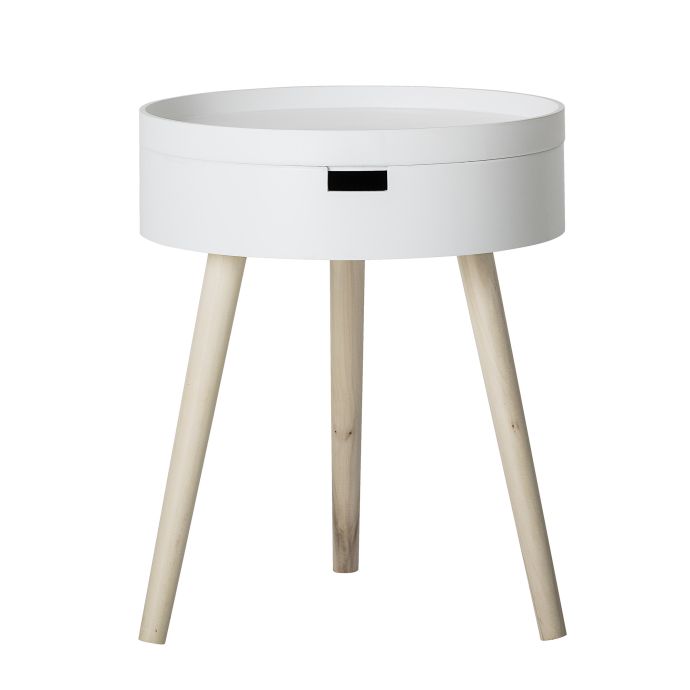 Bloomingville / Stolček s úložným priestorom White