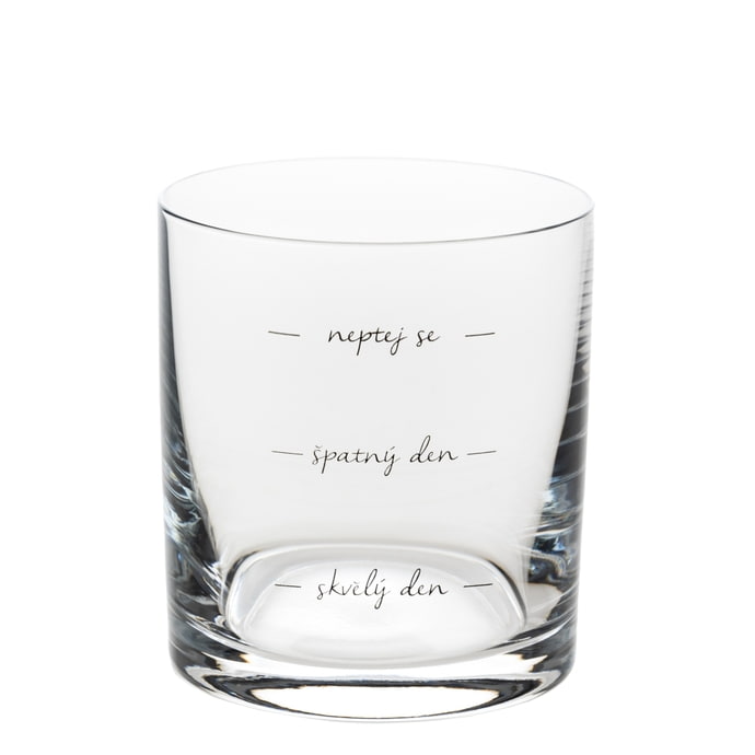Bella Rose / Sklenice na whisky Neptej se