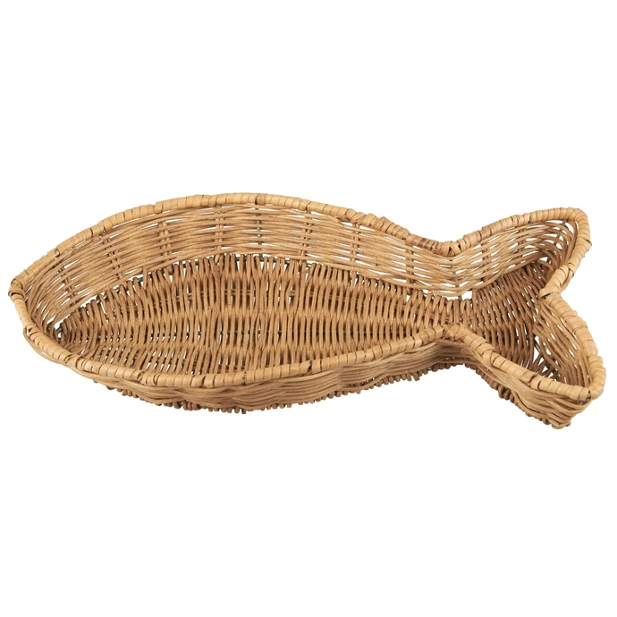 IB LAURSEN / Ratanový koš ve tvaru ryby