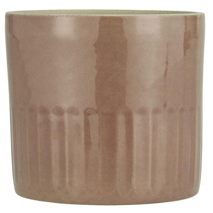 IB LAURSEN / Keramický obal na květiny North Sea Brown Ø 11cm