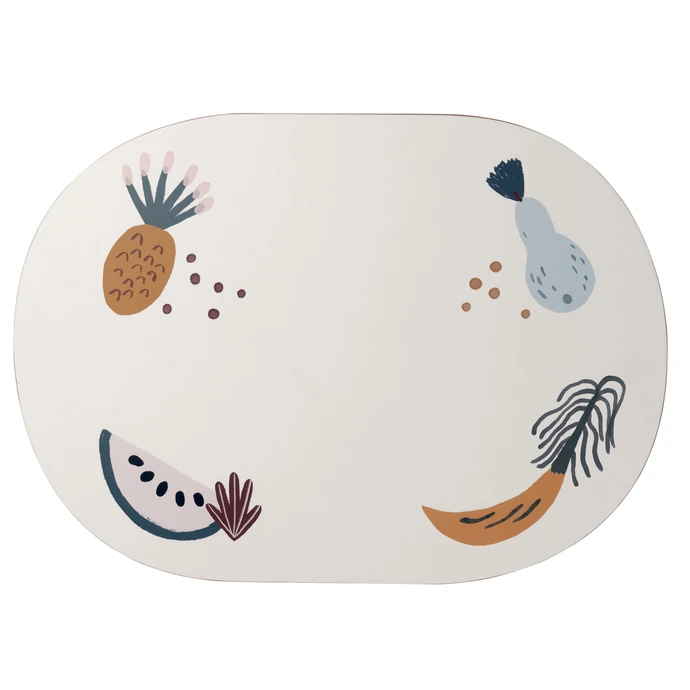 Ferm Living / Dětské prostírání Fruiticana Dinner Mat