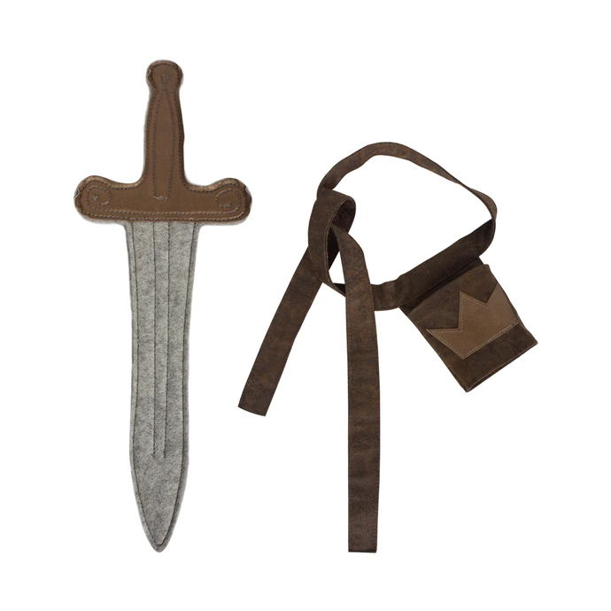 Maileg / Rytířský meč s opaskem