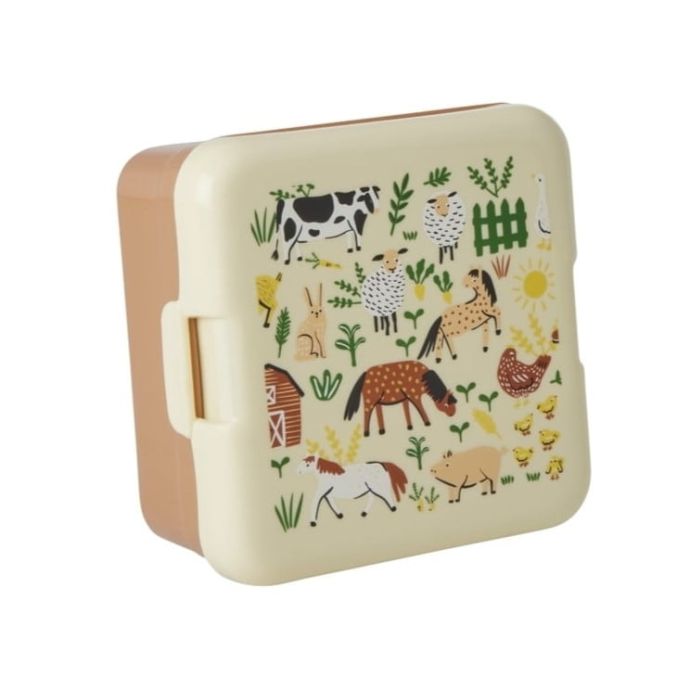 rice / Desiatový box Farm Print Small