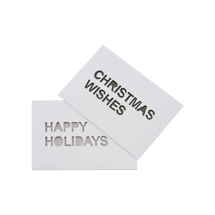 MONOGRAPH / Vánoční přání X-mas - set 2 ks