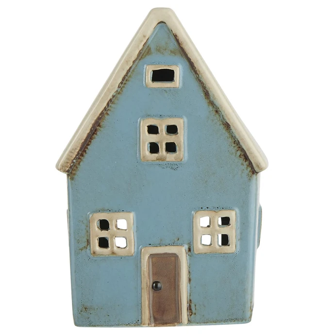 Ib Laursen / Keramický svícen Nyhavn Blue House