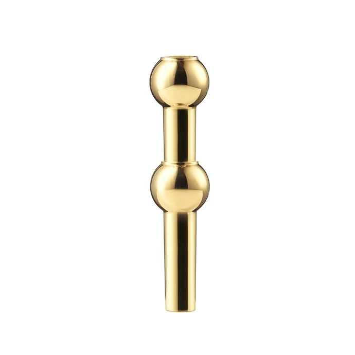 Stoff Nagel / Designová vázička STOFF Nagel Solid Brass