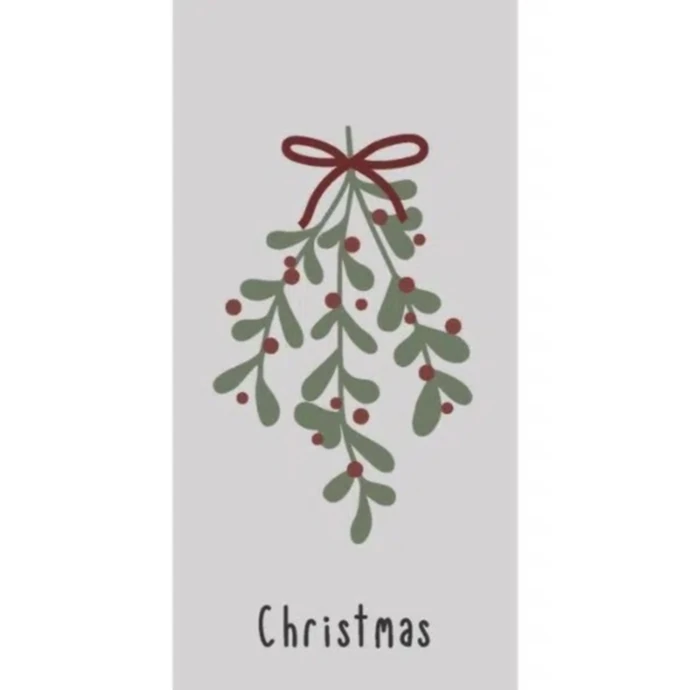 Ib Laursen / Papírové ubrousky Mistletoe and Christmas - 16 ks