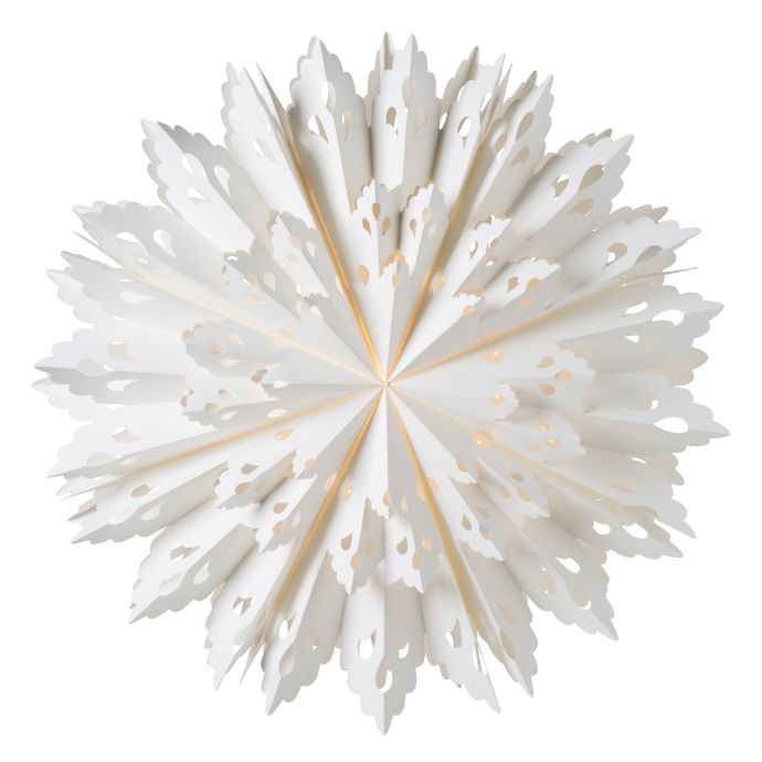 watt & VEKE / Závesná svietiaca hviezda Frost White 60 cm