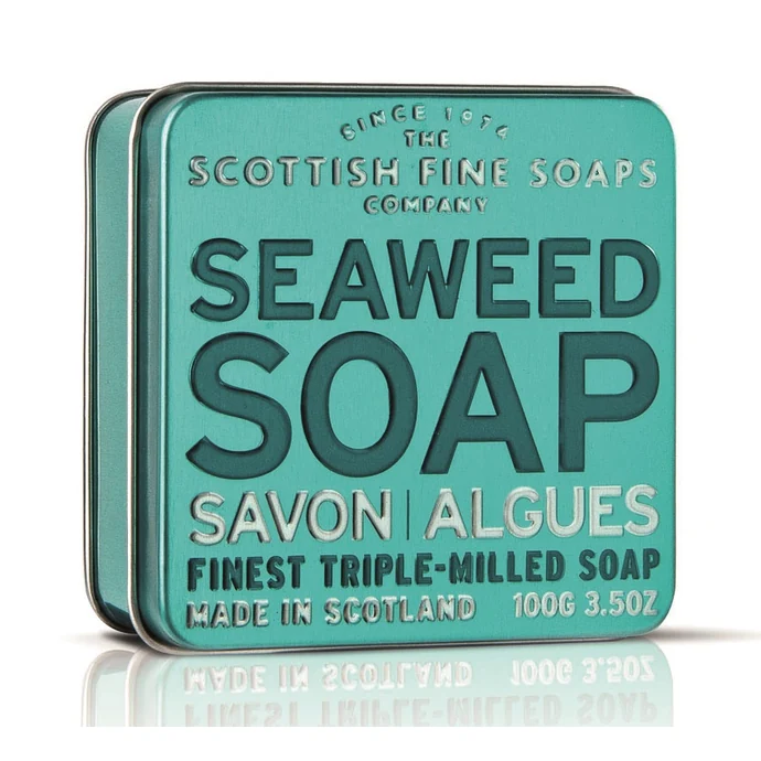 SCOTTISH FINE SOAPS / Darčekové mydlo v plechovke - Morské riasy