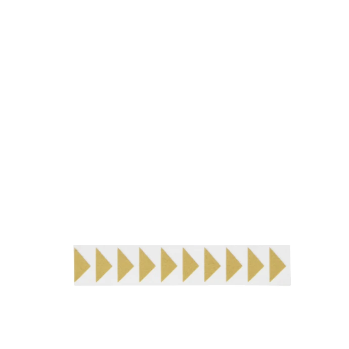 MADAM STOLTZ / Designová samolepící páska Arrows gold/white