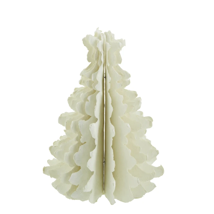 MADAM STOLTZ / Vianočná dekorácia Paper Tree White