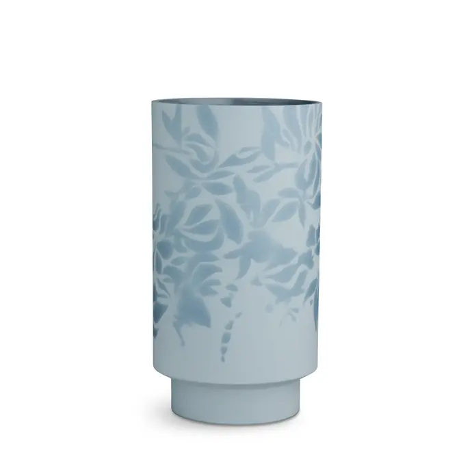 KÄHLER / Keramická váza Kabell Dusty Blue 26,5 cm