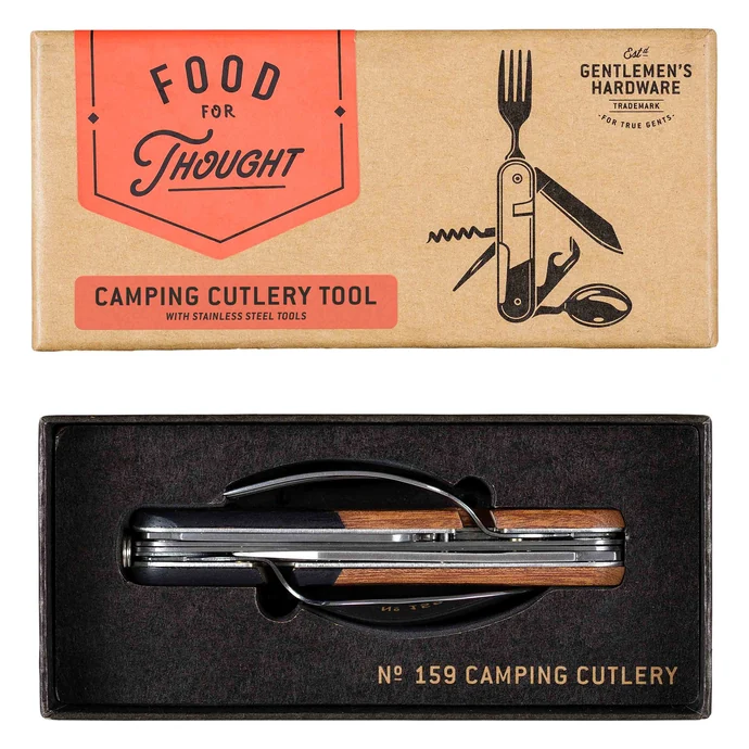 GENTLEMEN'S HARDWARE / Multifunkční nůž Camping Cutlery Tool