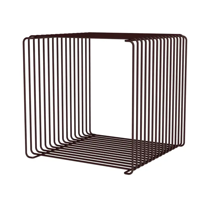 Montana / Policový díl Panton Wire Single Black Red 35 cm
