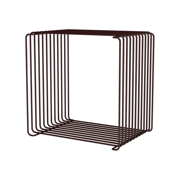 Montana / Policový díl Panton Wire Single Black Red 26 cm