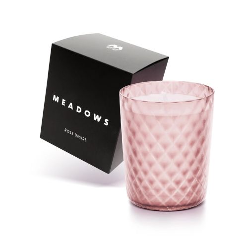 MEADOWS / Luxusní vonná svíčka Rose Desire 200 g