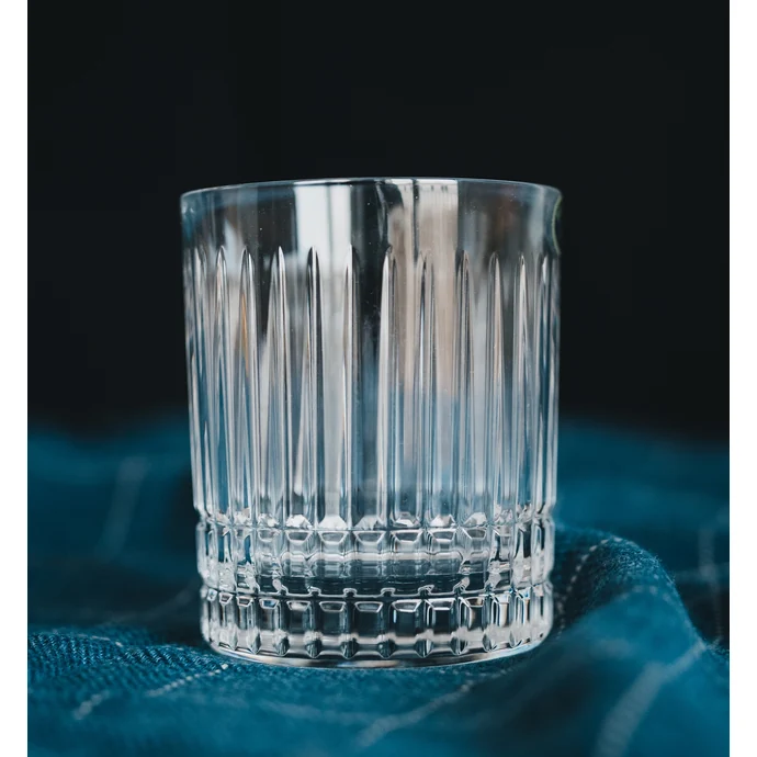 CRYSTAL BOHEMIA / Krištáľový pohár na whisky Stripe Crystal BOHEMIA