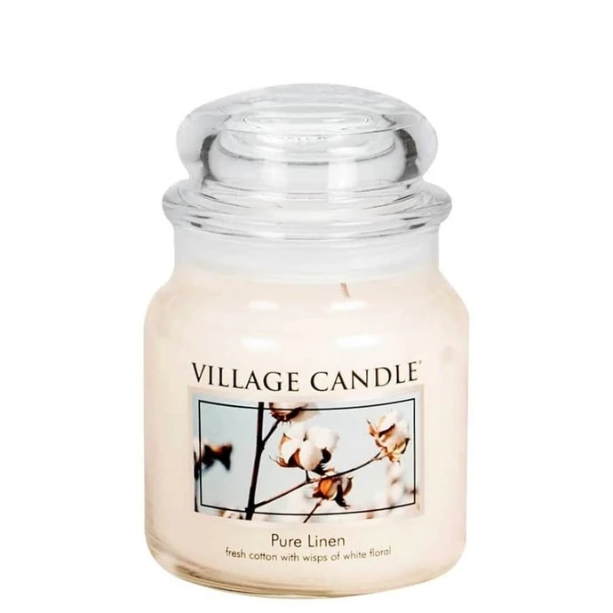 VILLAGE CANDLE / Sviečka Village Candle - Pure Linen 397 g