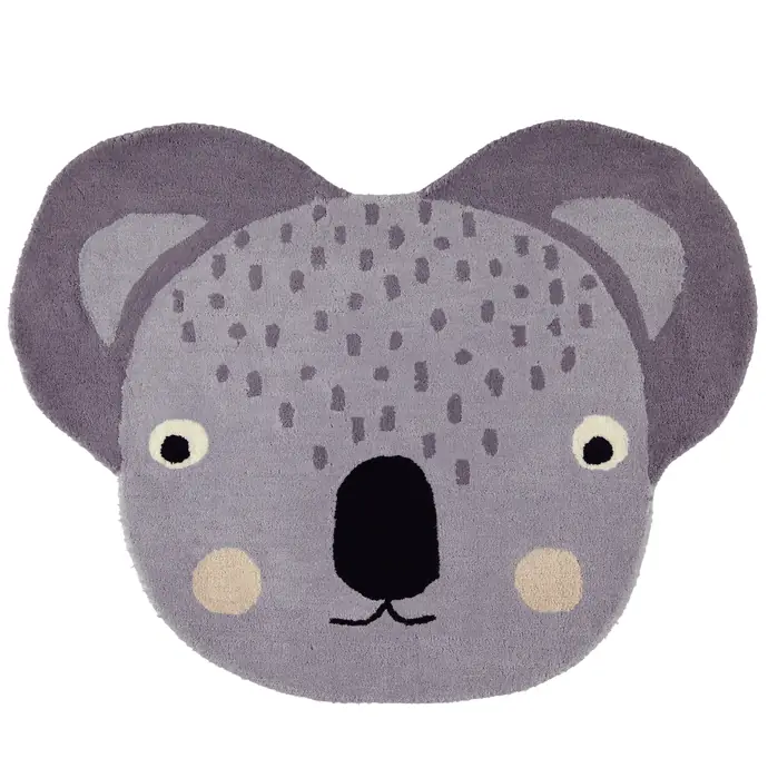 OYOY / Detský vlnený koberec Cute Koala Rug