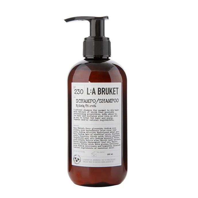 L:A BRUKET / Vlasový šampon Birch 240ml