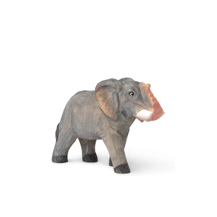 ferm LIVING / Drevená vyrezávaná hračka Elephant