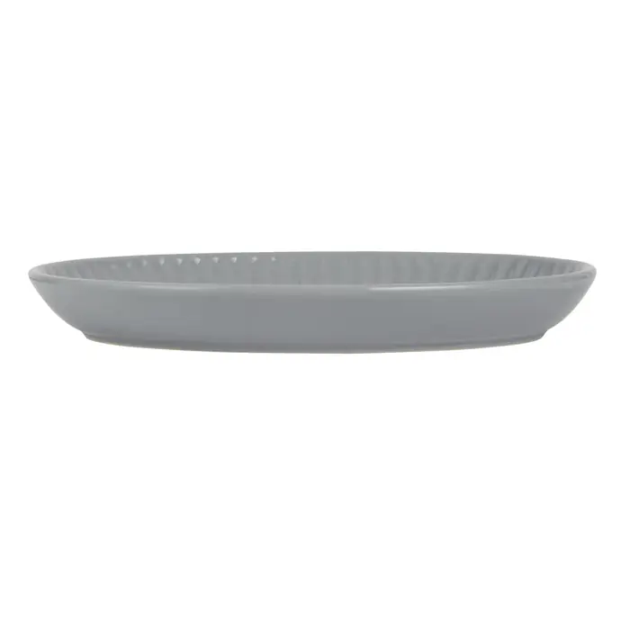 IB LAURSEN / Oválný talíř Mynte French Grey 30 cm