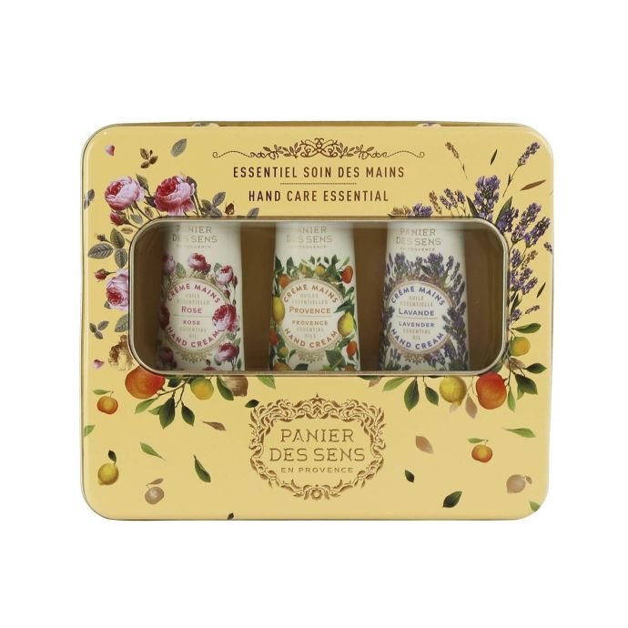 Panier des Sens / Darčeková sada krémov na ruky The Essentials 3x30ml