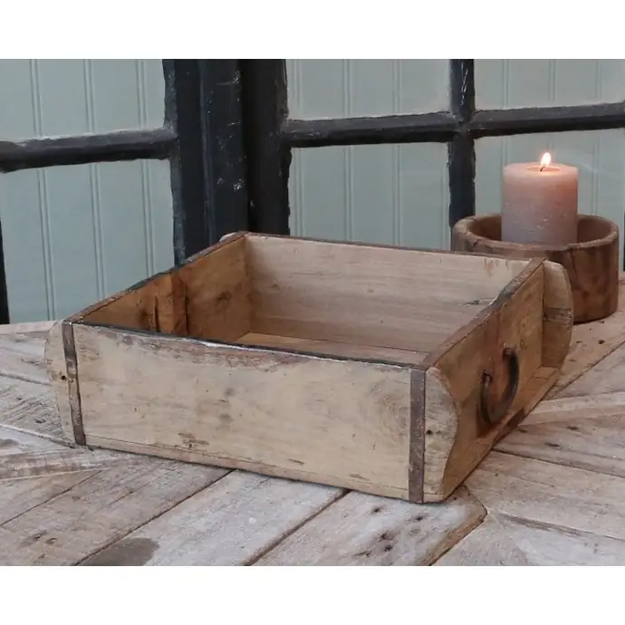Chic Antique / Dřevěný box Old Brick