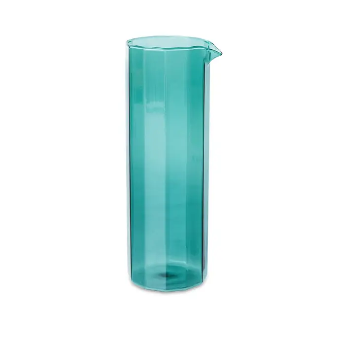 HK living / Skleněná karafa Teal 1,1 l
