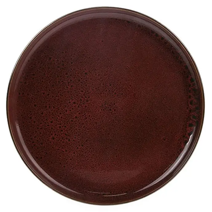 HK living / Keramický talíř Dinner Plate Cerise 26,5 cm