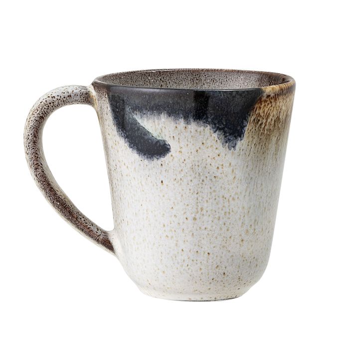 Bloomingville / Kameninový hrnček Jules Blue/Cream/Sand 500 ml