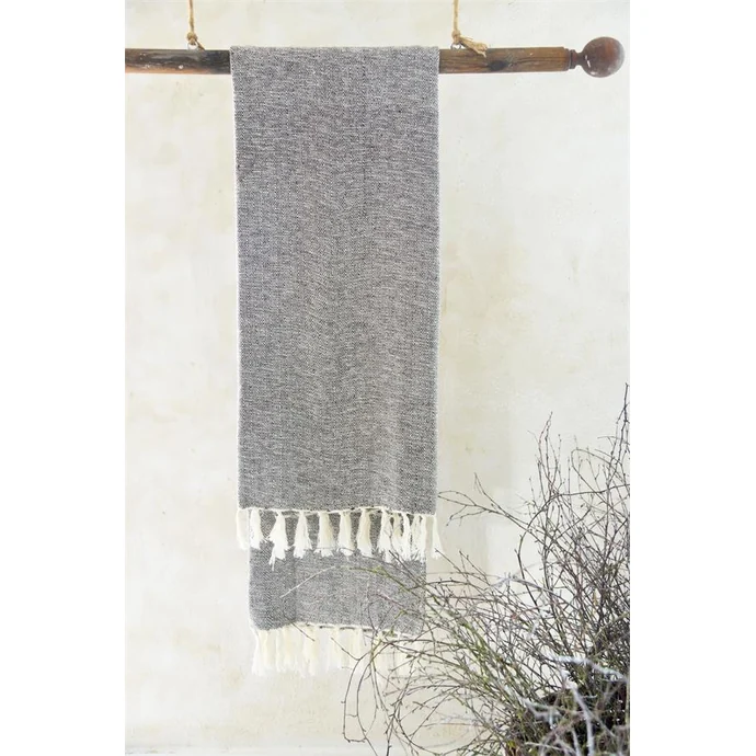 Jeanne d'Arc Living / Osuška z recyklované bavlny Brown 100x200 cm