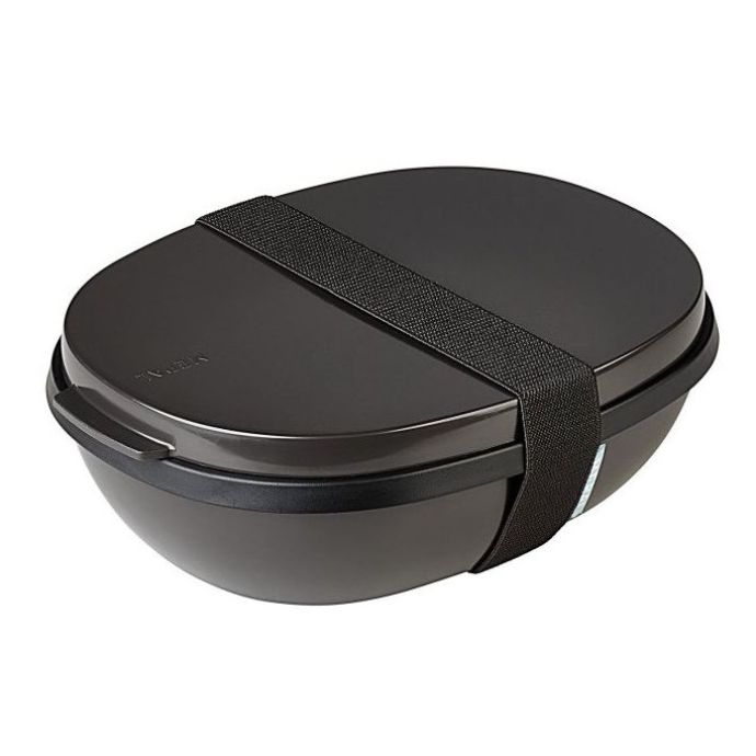 Mepal / Box na jedlo Ellipse Duo Nordic Black 1425 ml