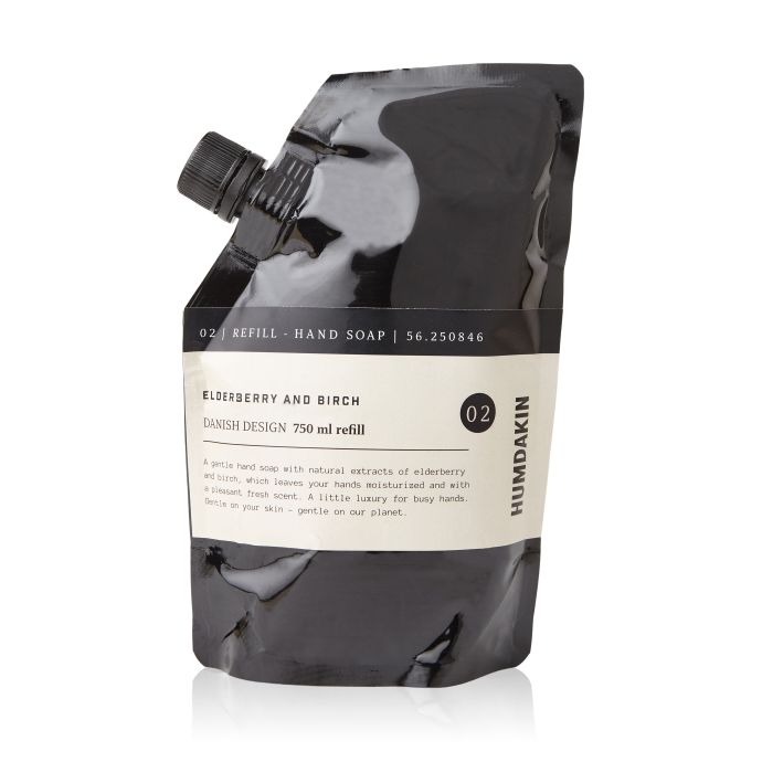 Humdakin / Náhradná náplň mydla Elderberry and Birch 750 ml