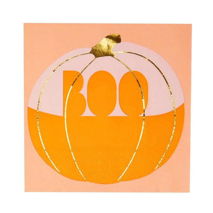 Talking Tables / Papírové ubrousky Pumpkin Napkin - 16 ks