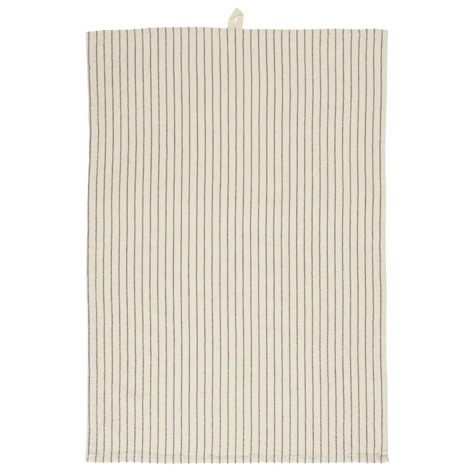 Ib Laursen / Bavlnená utierka Small Lavender Stripes 50 x 70 cm